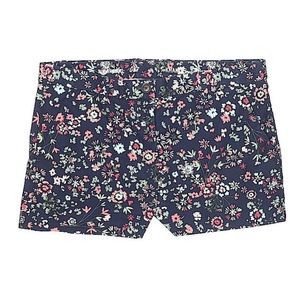 Gap brushed twill navy floral shorts size 6